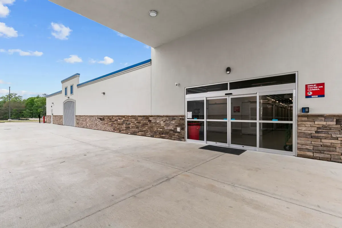 entrance of facility